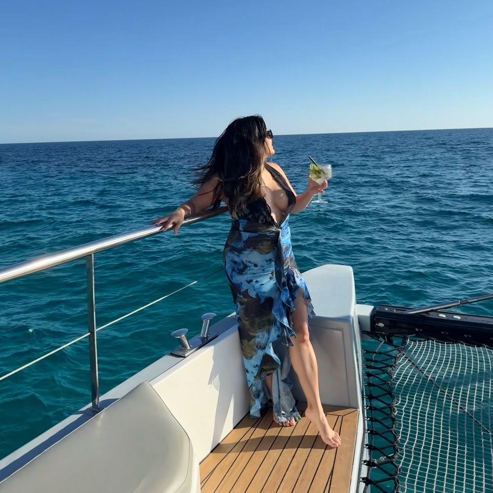 OUTCAST ASHLEN MAXI DRESS MIDNIGHT SEA